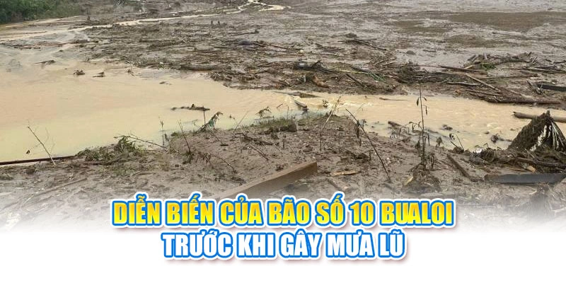 Diễn biến của b&atilde;o số 10 Bualoi trước khi g&acirc;y mưa lũ