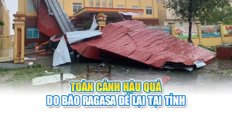Toàn cảnh hậu quả do bão Ragasa để lại tại tỉnh